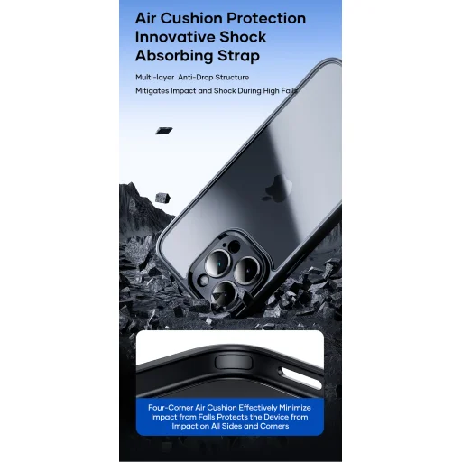 Rock Guard Touch Matte Series iPhone 15 Plus tok fehér - 13