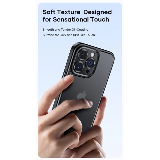 Rock Guard Touch Matte Series iPhone 15 Plus tok fehér - 5