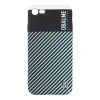OBAL:ME Flossy Stripes tok Apple iPhone 7/8/SE 2020/SE 2022 Black/Sky Blue thumbnail