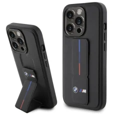  iPhone 15 Pro Max BMW Grip Hot Stamp tok - fekete