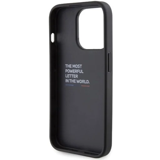  iPhone 15 Pro Max BMW Grip Hot Stamp tok - fekete - 7
