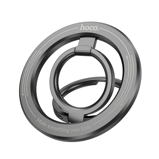 HOCO mágneses mobiltartó gyűrű GH2 fekete magsafe - 6