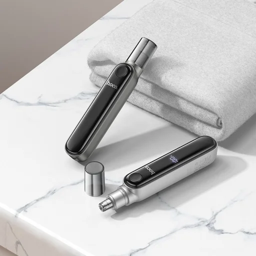 HOCO orrszőrnyíró kijelzővel HP33 ezüst - 7