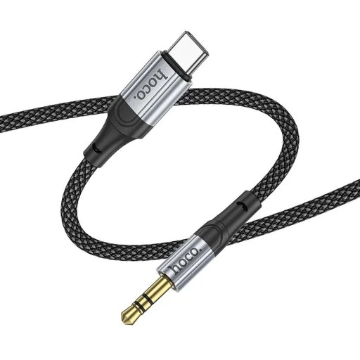 HOCO kábel AUX Type C (APA) - Jack 3,5 mm (APA) UPA26 1 m fekete - 4