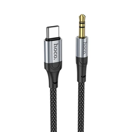 HOCO kábel AUX Type C (APA) - Jack 3,5 mm (APA) UPA26 1 m fekete - 1