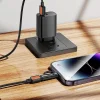 HOCO adapter Lightning (férfi) Type C (női) digitális kijelzővel 2,4A 27W UA32B fekete thumbnail