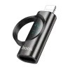 HOCO adapter Lightning (férfi) Type C (női) digitális kijelzővel 2,4A 27W UA32B fekete thumbnail