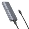 HOCO adapter HUB Type C SSD lemezhez USB3.2 / 10GBps HB47A fém szürke thumbnail