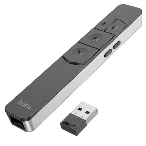 HOCO vezeték nélküli lézer pointer bluetooth GM202 ezüst - 3