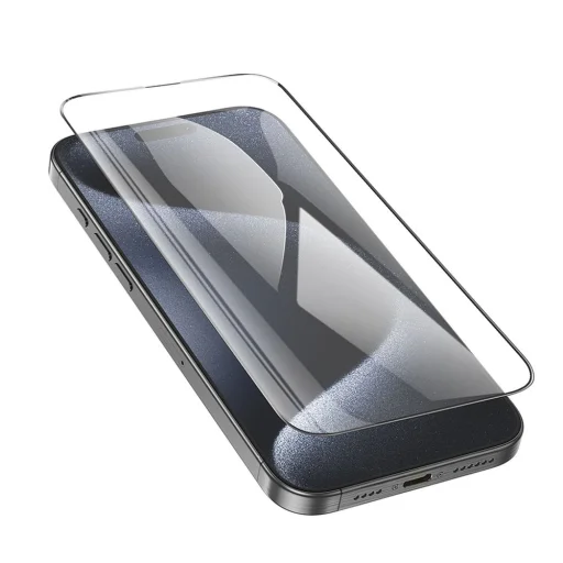 HOCO edzett üveg HD Anti-static (SET 25in1) - MULTIPACK iPhone 16 Pro számára (G10) üvegfólia - 8