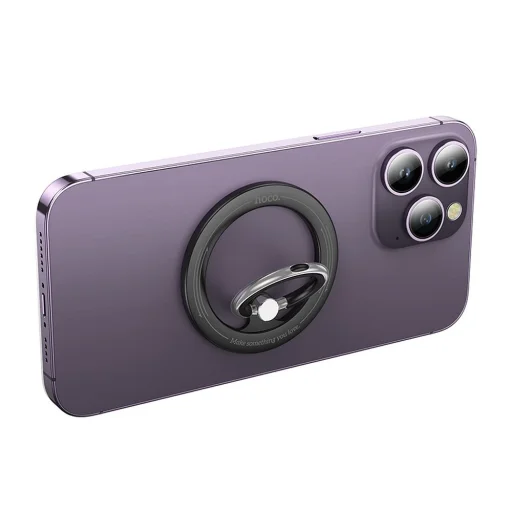 HOCO mágneses telefontartó gyűrű GH1 fekete - 5