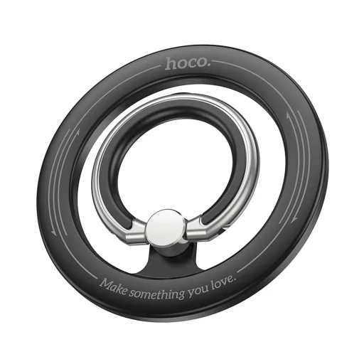 HOCO mágneses telefontartó gyűrű GH1 fekete - 1