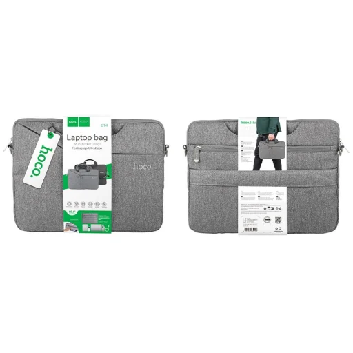 HOCO táska tablet / laptop / netbook 15,6" GT4 sárgabarack szürke - 5