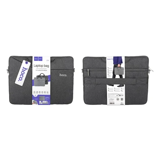 HOCO táska tablet / laptop / netbook 14" GT4 mélyűr szürke - 5