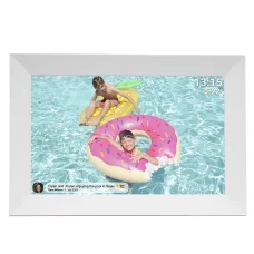 Denver Frameo PFF-1024W 10.1" Digitális Képkeret - Fehér