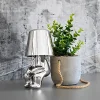 Night lamp Silver Man design L thumbnail