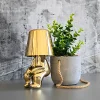 Night lamp Golden Man design L thumbnail