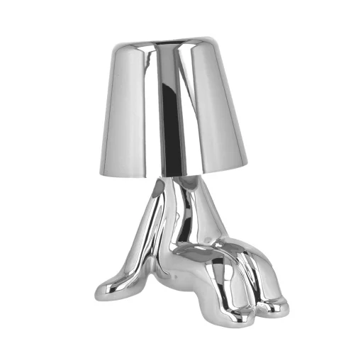 Night lamp Silver Man design C - 1