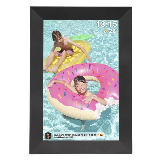 Denver Frameo PFF-1024B 10.1" Digitális képkeret - Fekete - 2