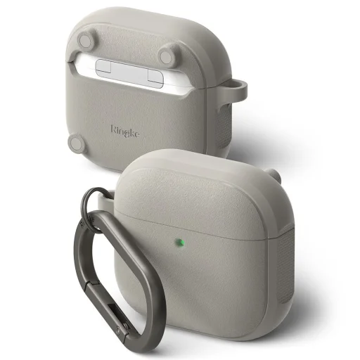 Ringke Onyx Magnetic Magsafe Apple Airpods 4 Warm Grey Tok - 2