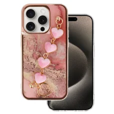 Trend Case iPhone 15 Pro tok design 6 pink