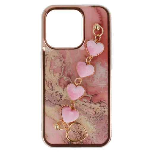 Trend Case iPhone 15 Pro tok design 6 pink - 2