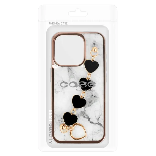 Trend fliptok Samsung Galaxy S24 design 6 fehér tok - 7