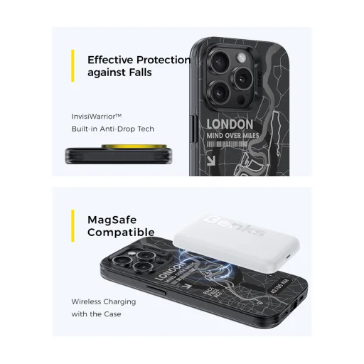  iPhone 15 Pro Benks Magnetic City London tok - 3