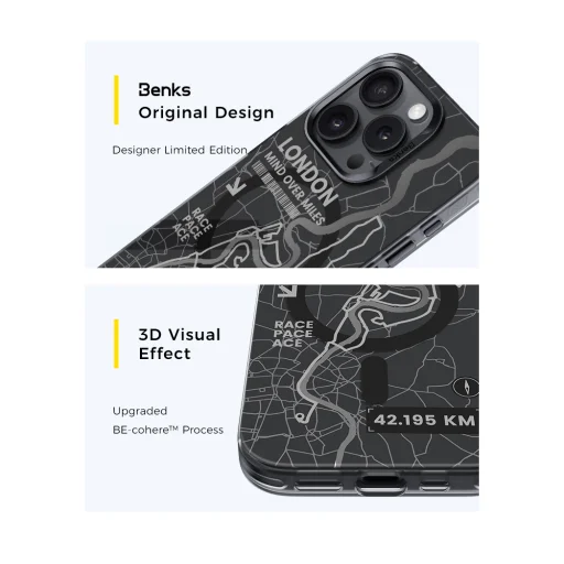  iPhone 15 Pro Benks Magnetic City London tok - 4