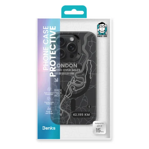  iPhone 15 Pro Benks Magnetic City London tok - 6
