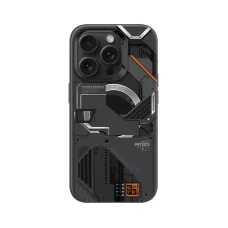  iPhone 15 Pro fekete Benks Magnetic Mecha Series tok