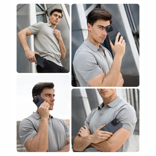  iPhone 16 Benks Mágneses Páncél Air Auróra Kevlar 600D tok - 7