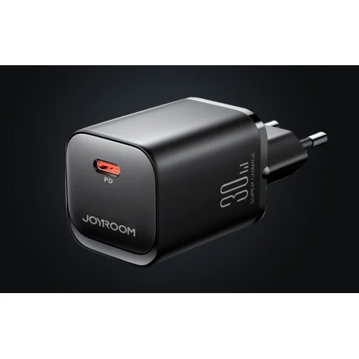 Joyroom JR-TCF07EU Speed PD hálózati töltő, 30W (fekete) - 2