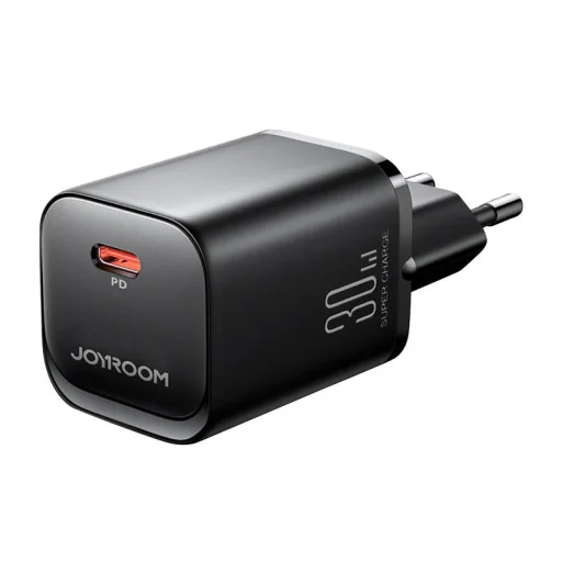 Joyroom JR-TCF07EU Speed PD hálózati töltő, 30W (fekete) - 1