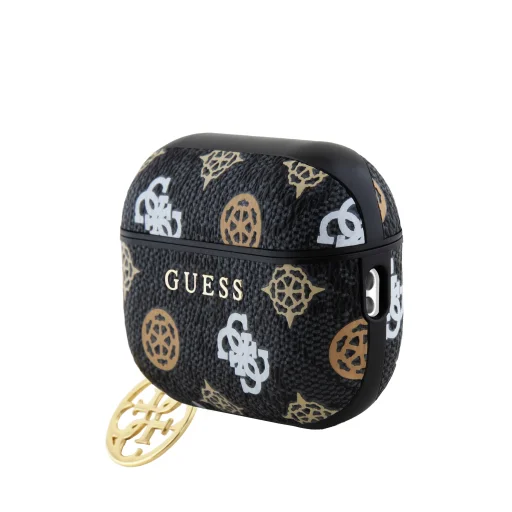 Guess PU 4G Peony Charm tok AirPods Pro 2-höz Fekete - 3