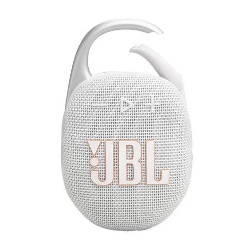 JBL CLIP 5 Bluetooth Vezeték Nélküli Hangszóró Fehér EU - 1