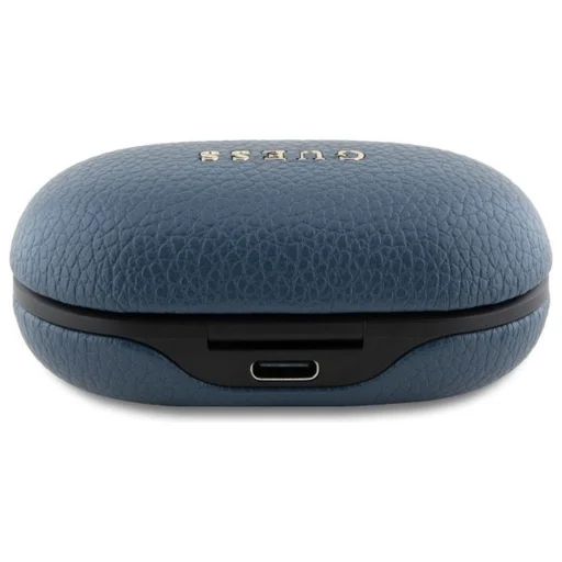 GUESS vezeték nélküli fülhallgató bluetooth TWS ENC GUTWSPGTSPSB (PU Grainee Classic Logo) kék - 7