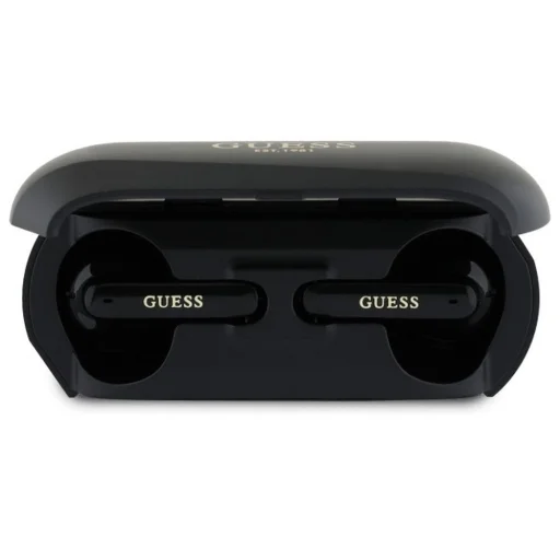 GUESS vezeték nélküli fülhallgató bluetooth TWS GUTWSC2MCDSK (Elongated Metallic Classic Printed Logo) fekete - 9