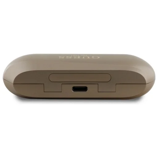 GUESS vezeték nélküli fülhallgató bluetooth TWS GUTWSC2MCDSD (Hosszúkás Fémes Klasszikus Nyomtatott Logó) arany, - 5