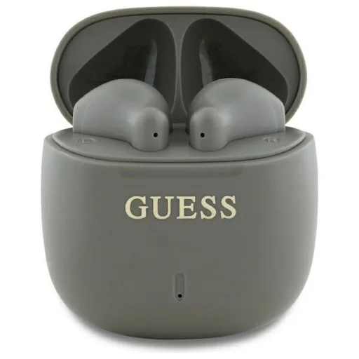 GUESS vezeték nélküli fülhallgató bluetooth TWS GUTWSJ14ESGE (Printed Classic Logo) taupe - 1