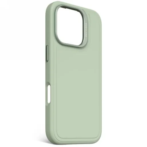 Decoded AntiMicrobial Silicone Stacks hátlap tok MagSafe funkcióval iPhone 16 Pro-hoz - Zöld - 2