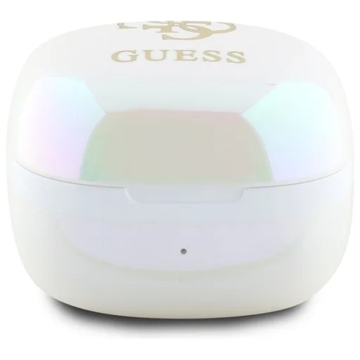 GUESS vezeték nélküli fülhallgató Bluetooth TWS GUTWSJ144ESH (Mini Iridescent 4G Printed Logo) fehér, - 7
