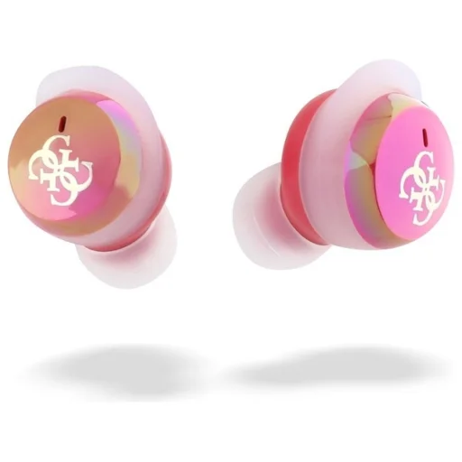 GUESS vezeték nélküli fülhallgató bluetooth TWS GUTWSJ144ESF (Mini Iridescent 4G Logóval Nyomtatva) fukszia - 3