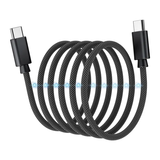 Choetech XCC-1054 240W Kábel Power Delivery 3.1 USB-C Mágneses 1.2m - Fekete - 2