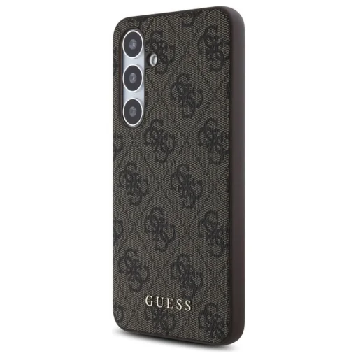 GUESS tok Samsung Galaxy S24 FE GUHCS24FEG4GFBR (HC PU 4G Metal Logo) barna tok - 5