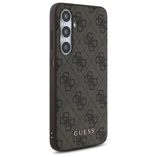 GUESS tok Samsung Galaxy S24 FE GUHCS24FEG4GFBR (HC PU 4G Metal Logo) barna tok - 7