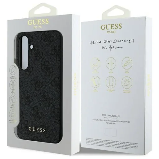 GUESS tok SAMSUNG S24 FE GUHCS24FEGF4GGR (HC PU 4G Charm) szürke tok - 3