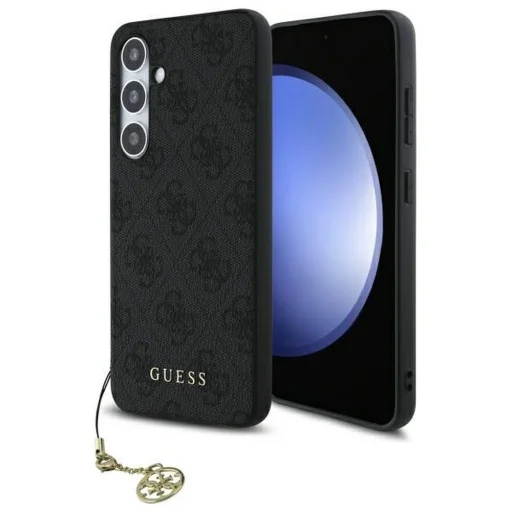 GUESS tok SAMSUNG S24 FE GUHCS24FEGF4GGR (HC PU 4G Charm) szürke tok - 1