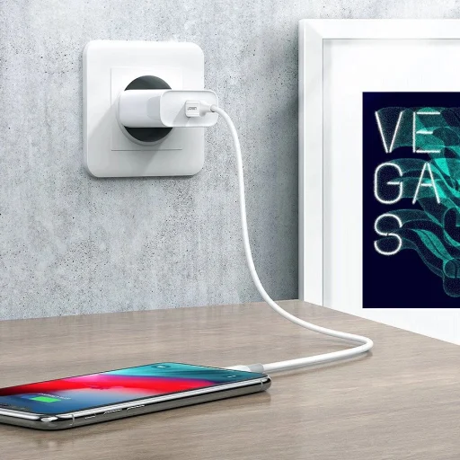 Ugreen US171 Lightning - USB-C MFi PD kábel 20W 480Mb/s 1m - fehér - 4