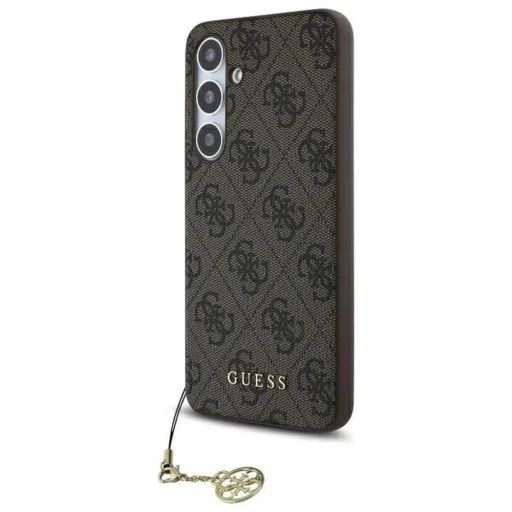 GUESS tok Samsung Galaxy S24 FE GUHCS24FEGF4GBR (HC PU 4G Charm) barna tok - 4